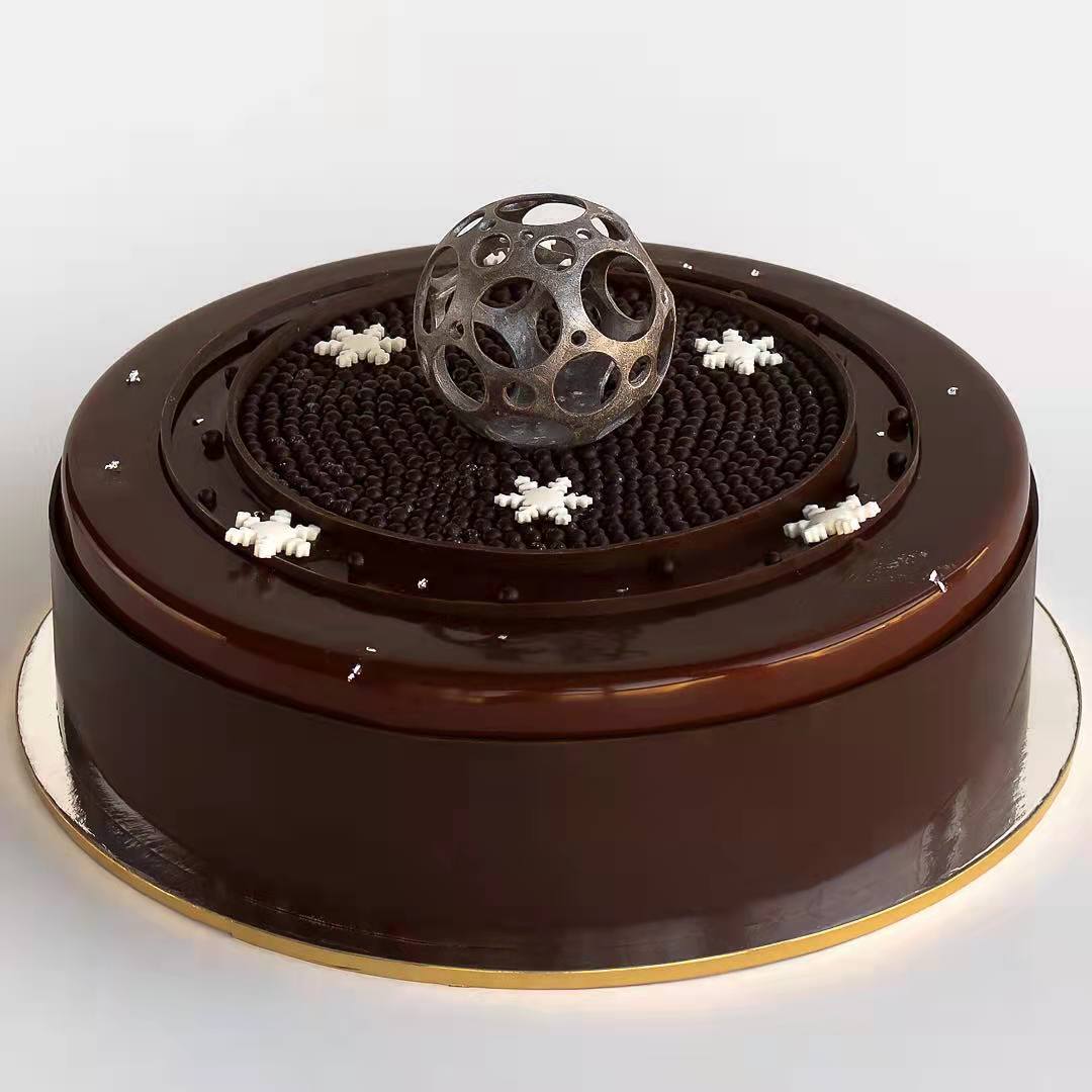 价值2000元的完美镜面蛋糕有多美？顶级镜面蛋糕设计欣赏