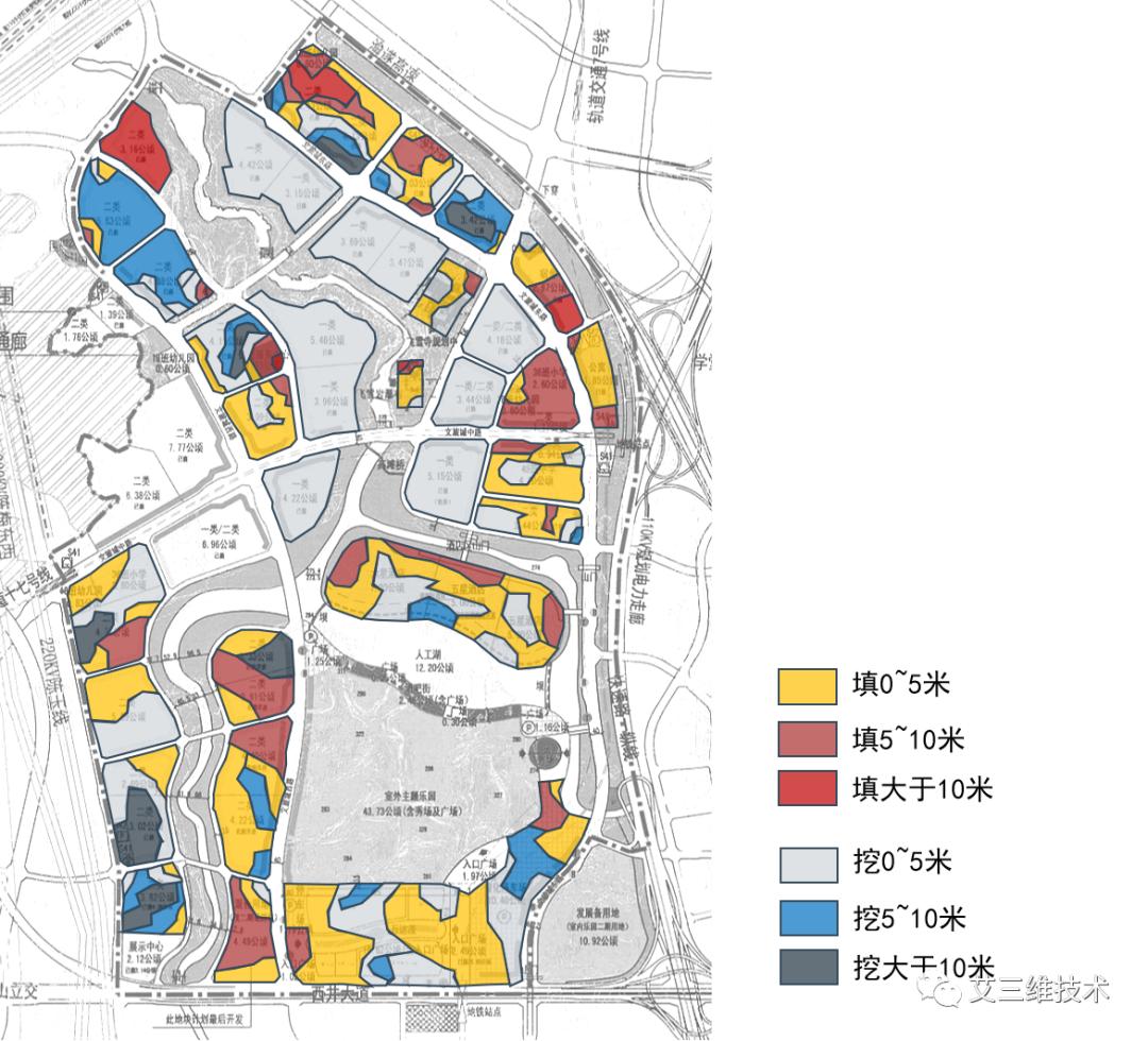 南方cass软件怎样计算土石方,方格网法计算土石方工程量完整版