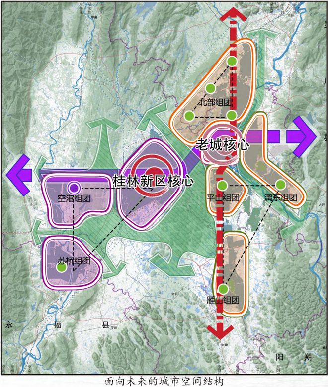 桂林铁路枢纽总图,桂林新南高铁站建设