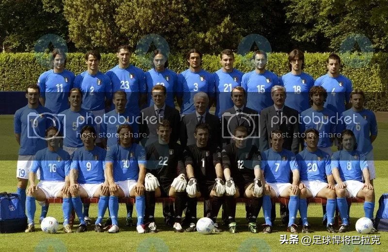 意大利全家福高清,2006年世界杯意大利国家队全家福