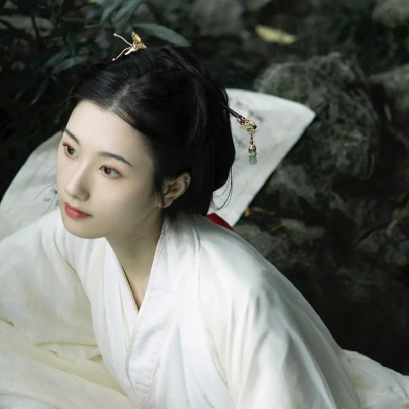 古风头像女唯美淡雅治愈笑容,古风头像女生仙气伤感