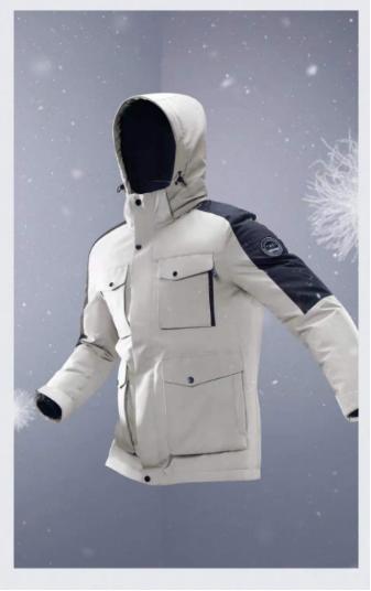 海澜之家简约保暖鹅绒服,海澜之家鹅绒服不沾水面料