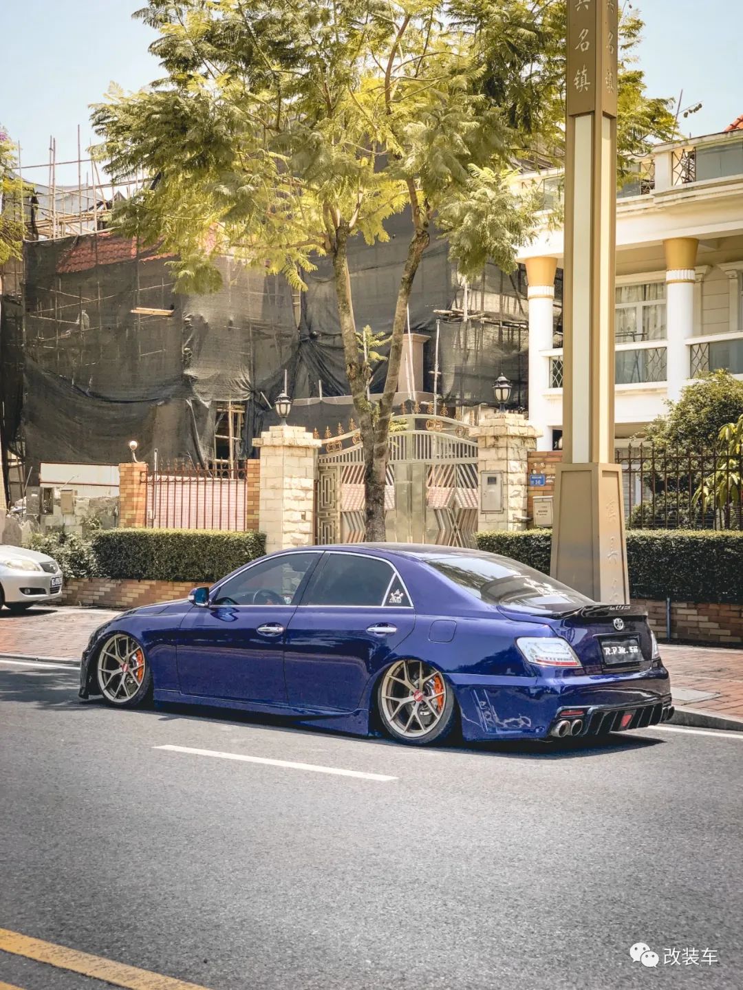 气动宽体丰田锐志,气动宽体姿态