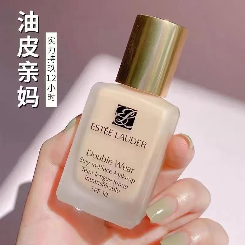 混油皮可以用雅诗兰黛dw粉底吗,油皮亲妈粉底测评