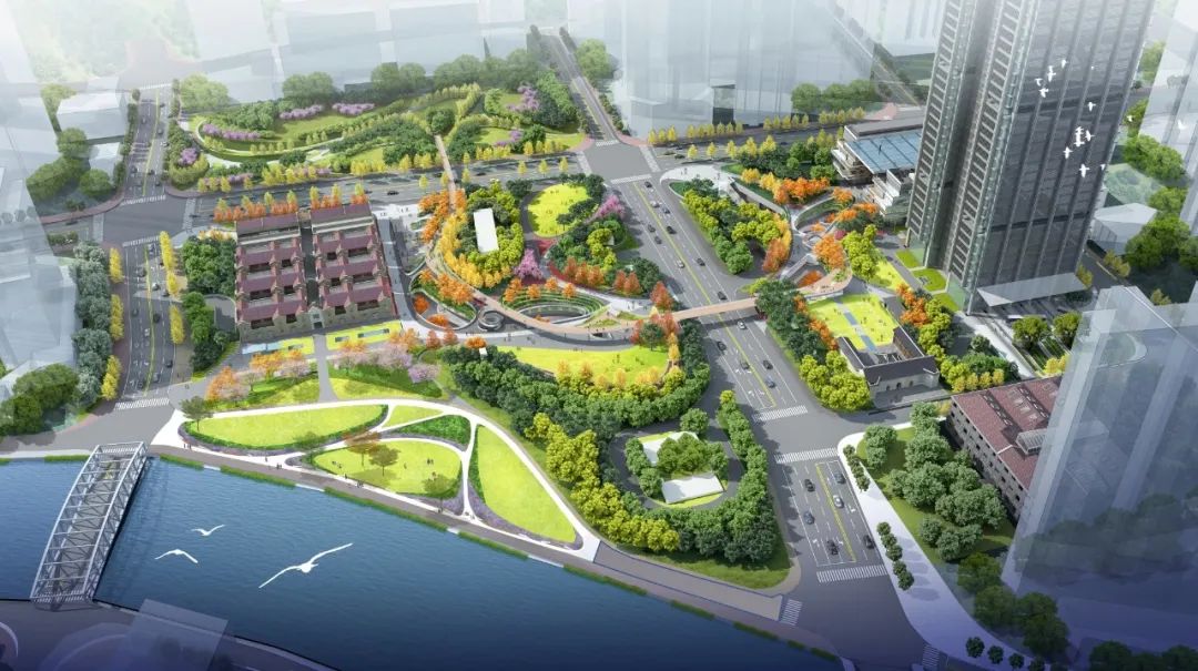 上海苏河湾万象天地和五角场,上海苏河湾万象天地