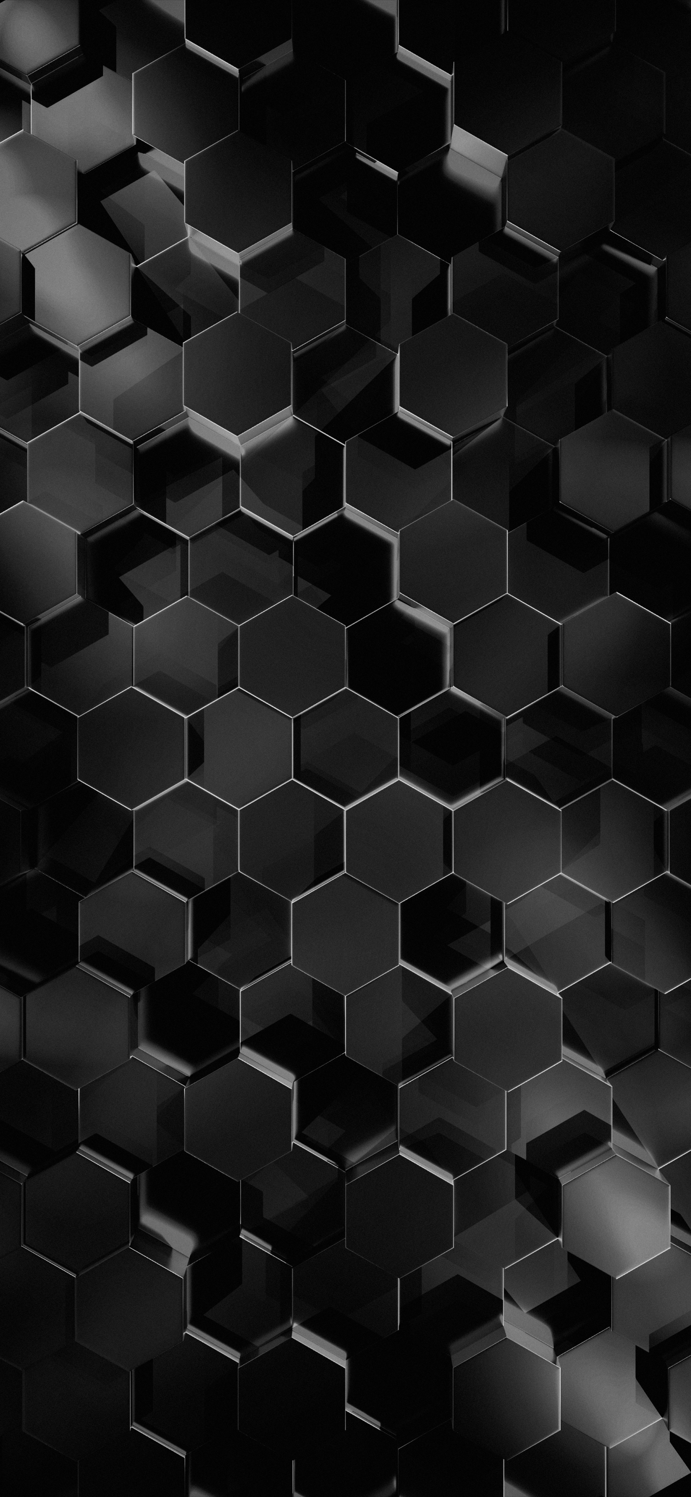 壁纸超清4k立体手机壁纸,曲面屏立体感超清黑色壁纸