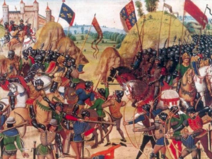 爱德华三世与法国战争,英法百年战争克雷西会战