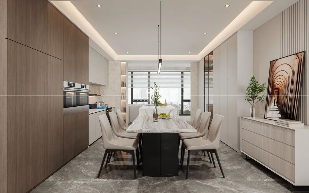 彭家坪龙湖景粼天著大平层样板间,龙湖景粼天序165大平层