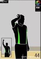 篮球裁判防守犯规和进攻犯规手势,篮球裁判知识合理冲撞区