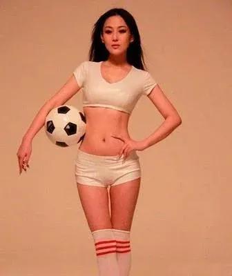 足球拉拉队员图片,世界杯各国拉拉队图片