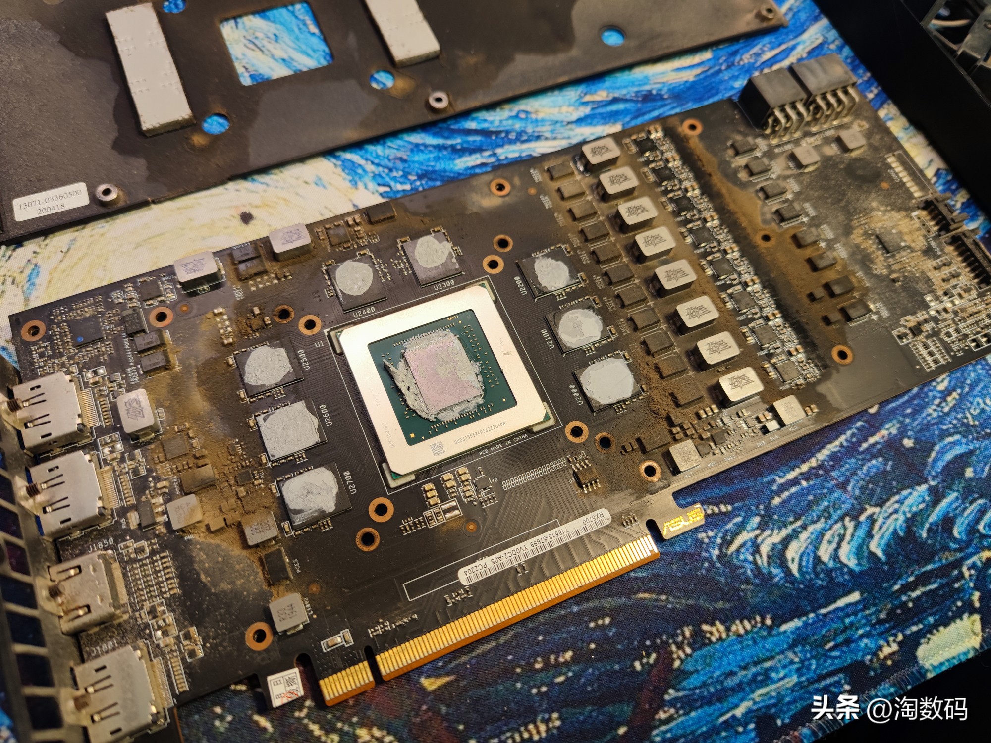 华硕rx5700散热评测,华硕rx5700显卡测评