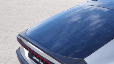 最新太阳能充电汽车,最新能太阳能充电的车