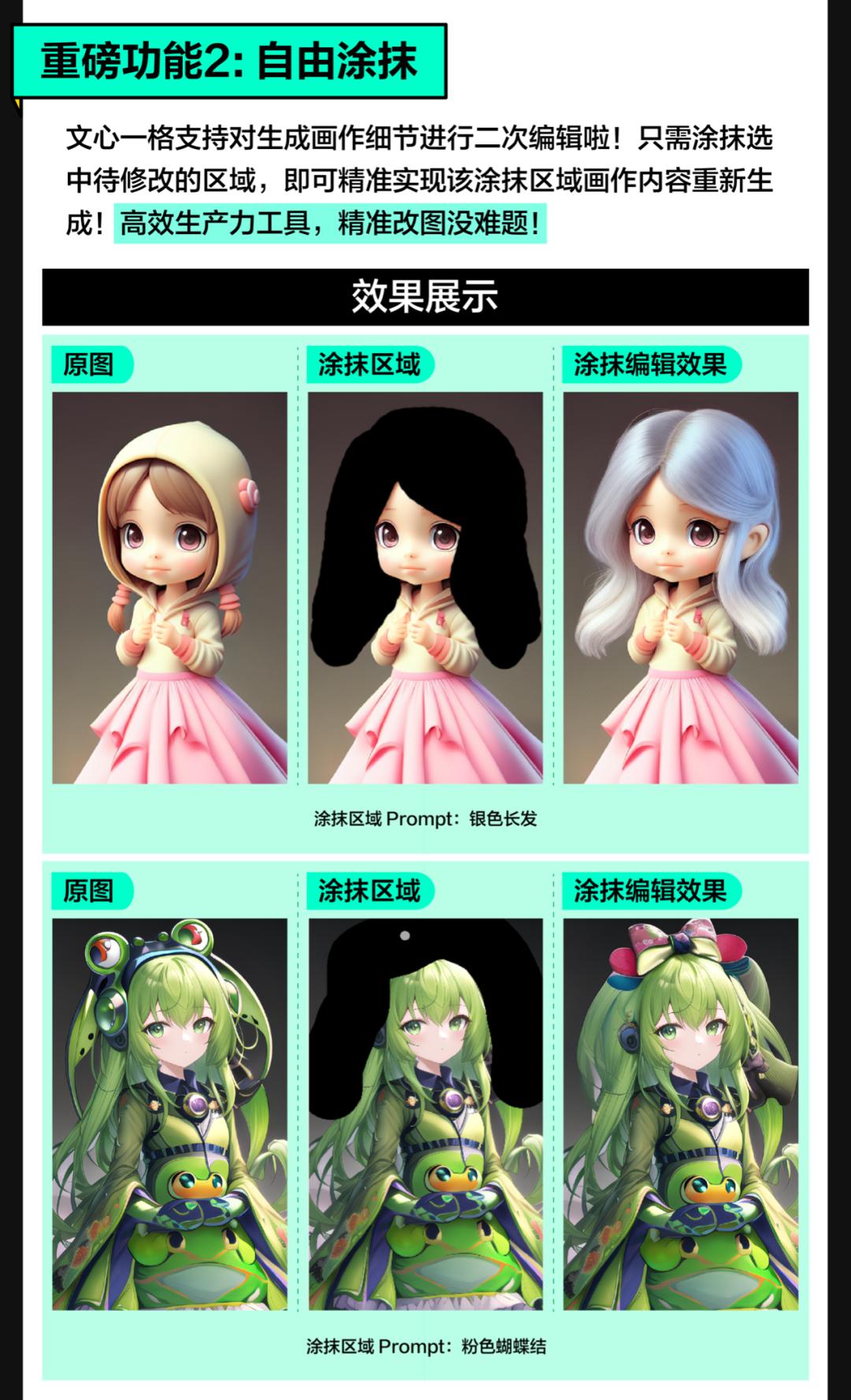 文心一格“二次编辑”功能上线，AIGC让创意升级！