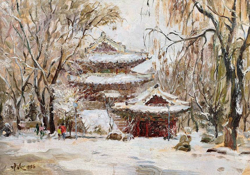 艾中信最著名的画,世界十大油画名家作品欣赏