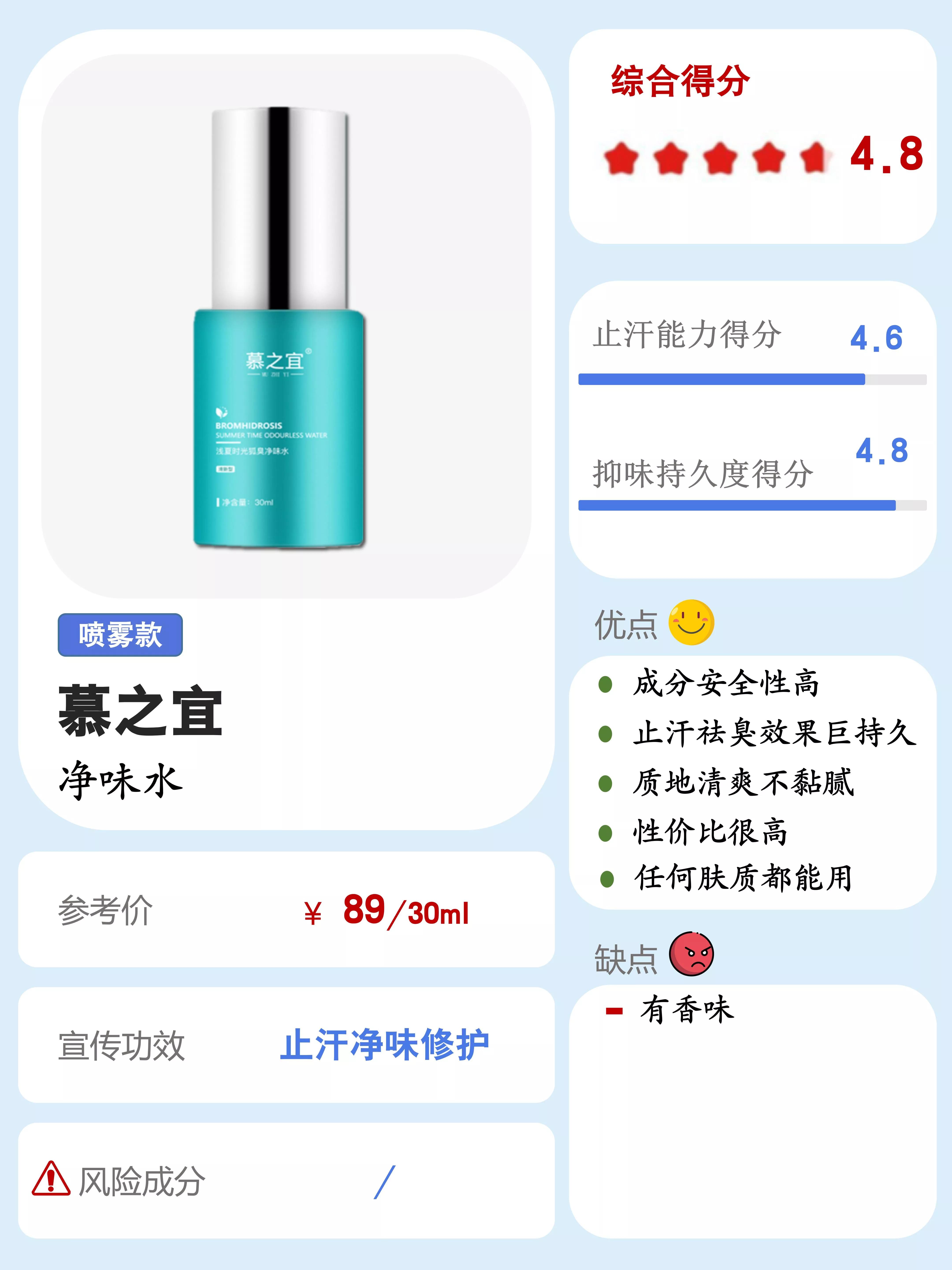 口碑最好十大止汗露,止汗露排行推荐