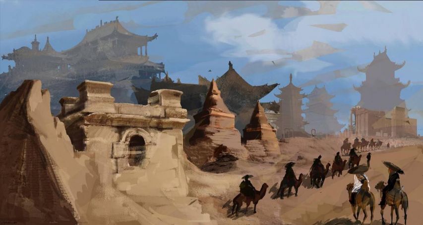 楼兰古国消失于哪个朝代,楼兰古城楼兰人