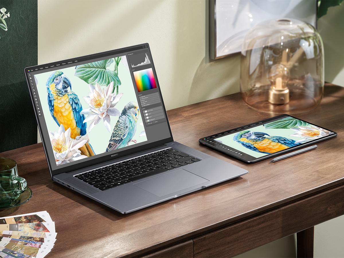 大学生华为全家桶,华为matebook2018款评测