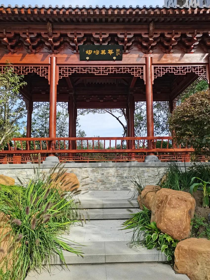 「园臻®作品」廊坊俪景嘉园“桃夭”主题景观之营造