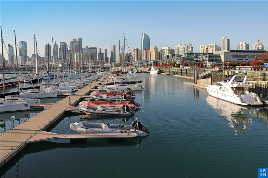 青岛欢乐滨海城网红拍照打卡地,青岛魅力海滨城市