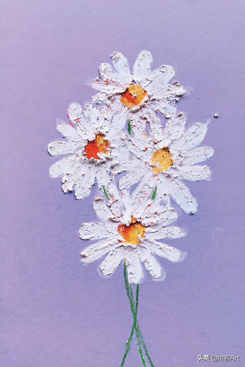 治愈了一切的不可爱图片,油画棒森系小清新插画