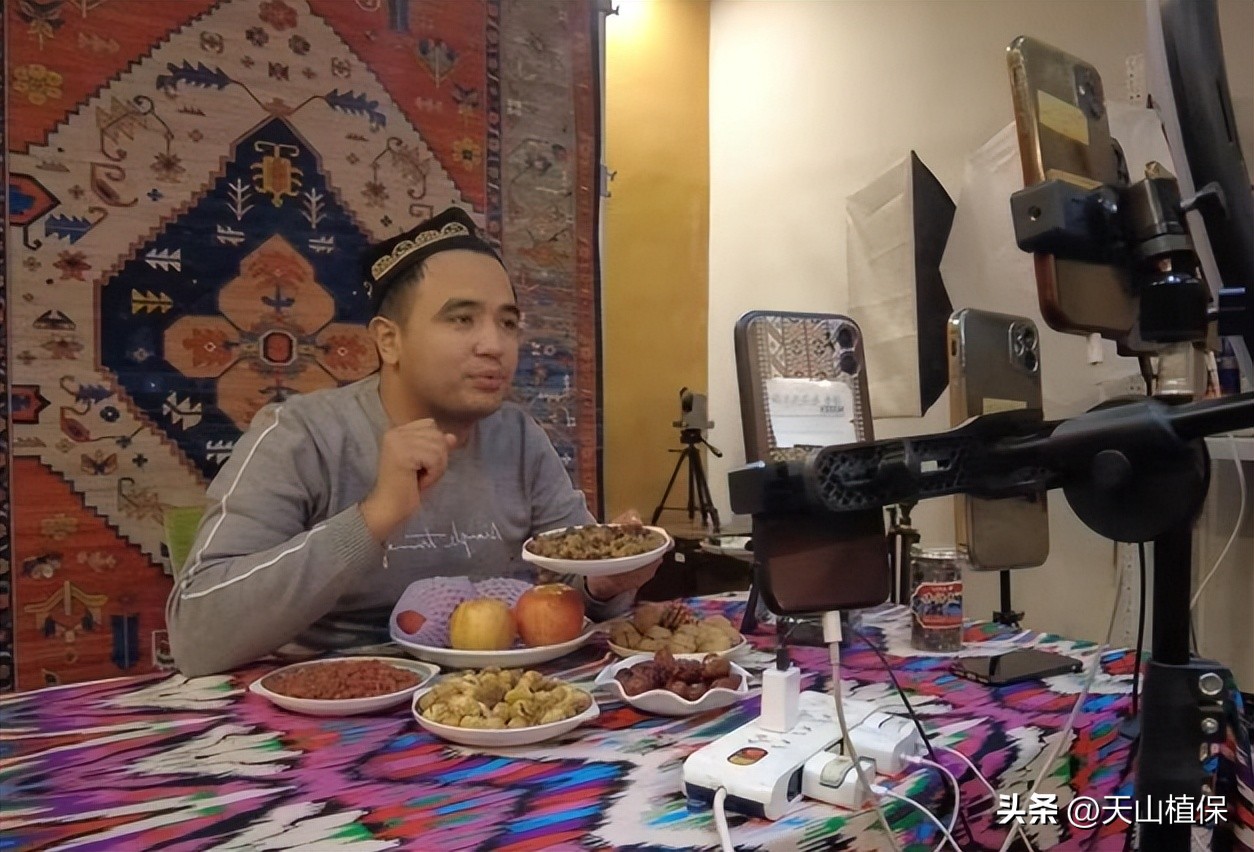 新疆葡萄干直播,直播卖新疆葡萄干