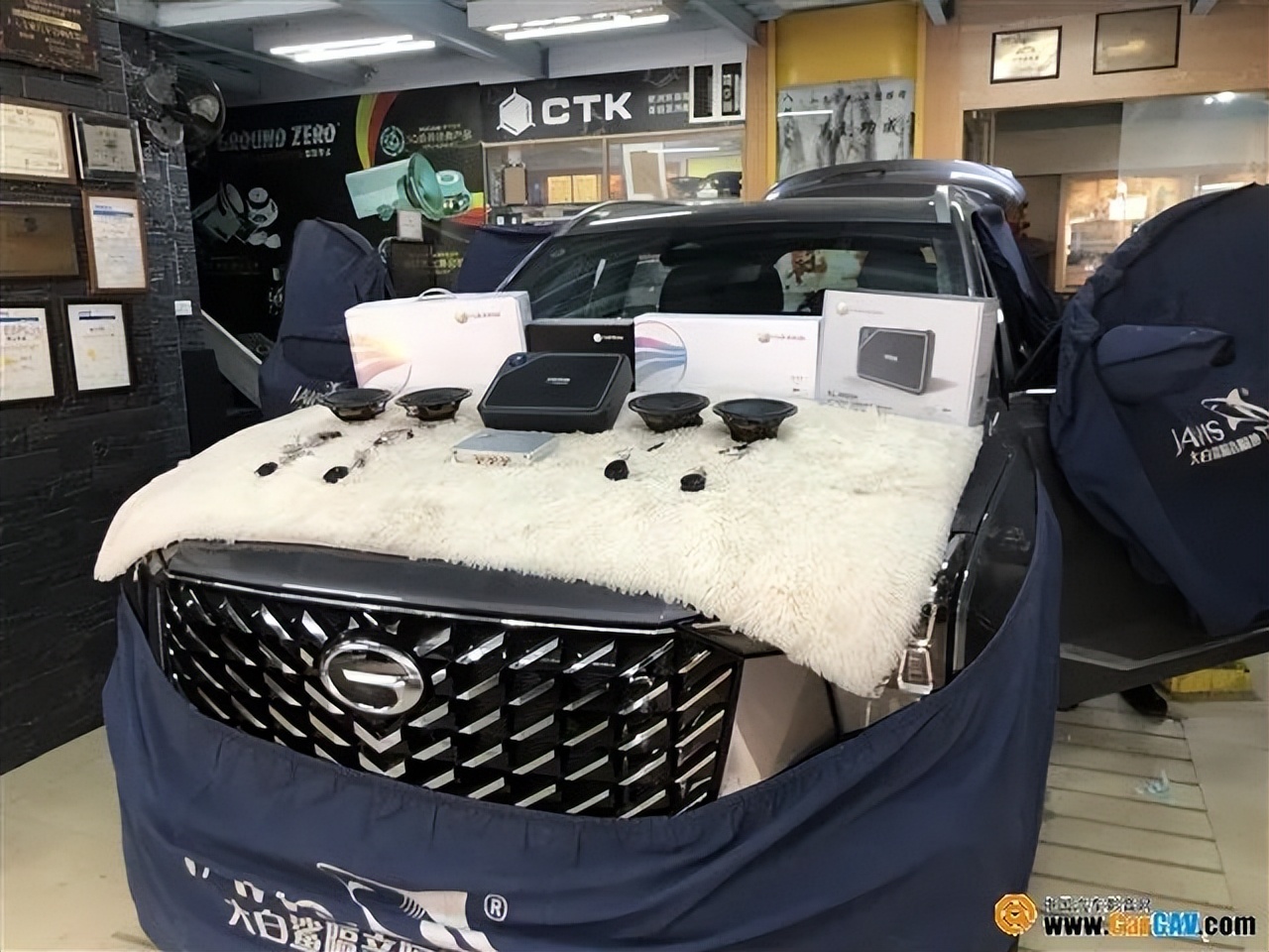 传祺GS8汽车音响升级,传祺GS8音响升级