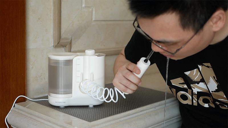 深层清洁冲牙器,清洁牙齿更方便米家便携式冲牙器