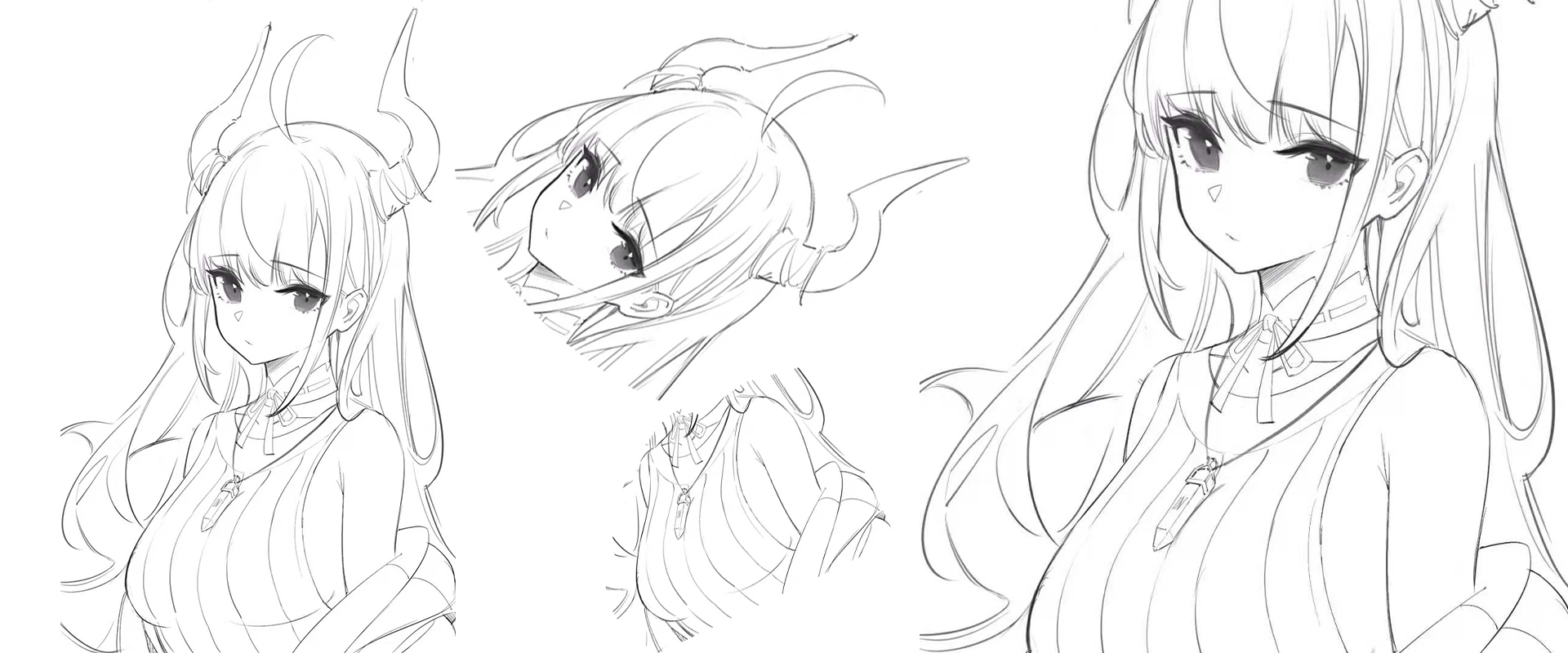 脖子该画在哪,怎么画男生的脖子