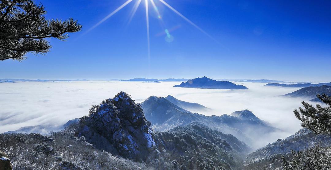 冬日鞍山温泉,鞍山冬日温泉