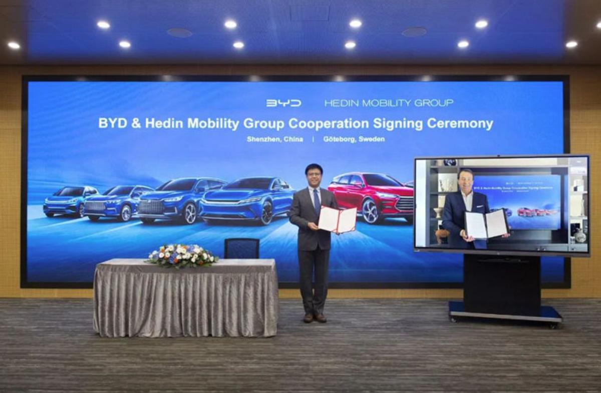 比亚迪在国外卖得最火的车,比亚迪在国外的火爆程度