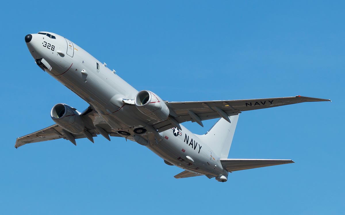 美侦察机穿越台湾海峡意味着什么,美国p8a侦察机是否穿越台湾海峡