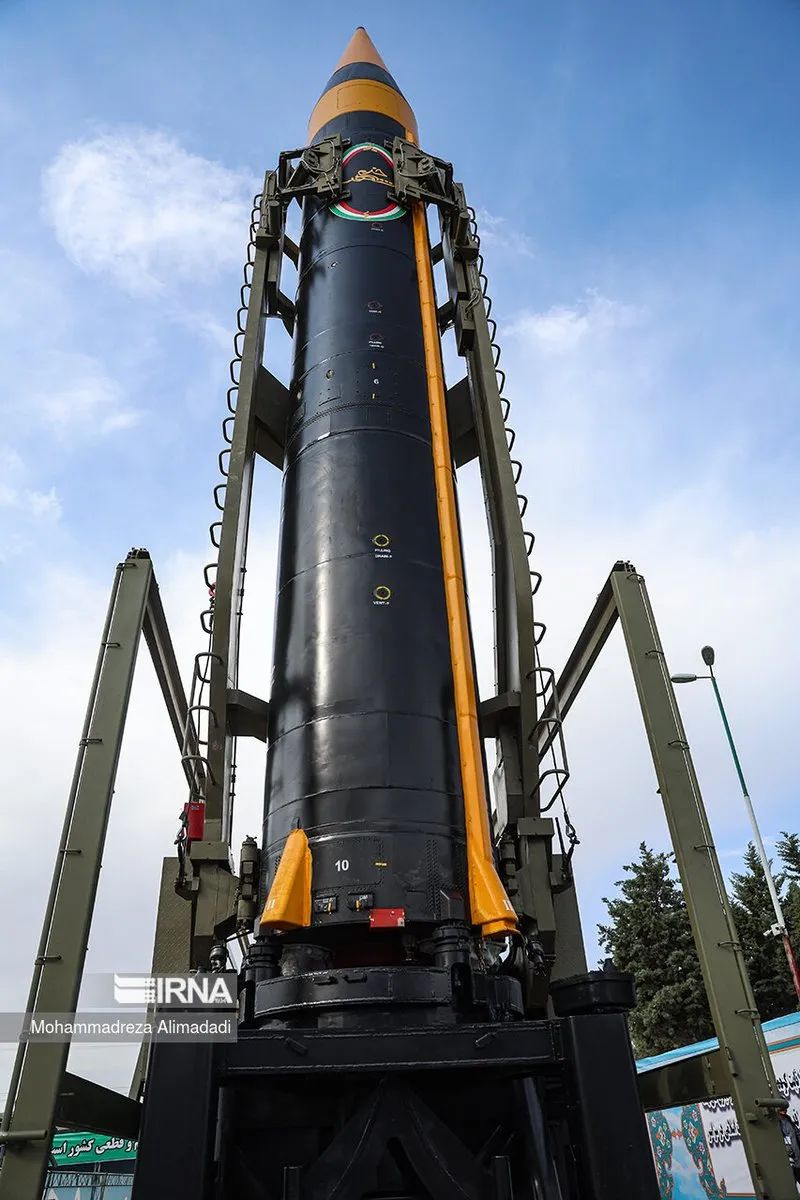 伊朗霍拉姆沙赫尔弹道导弹,伊朗最新法塔赫弹道导弹