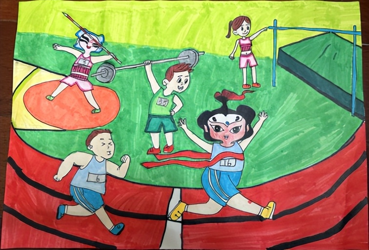 第八届儿童美术作品大赛,临沂小学生非遗主题绘画