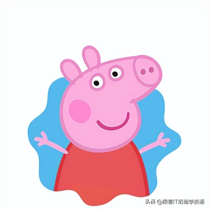 跟读小猪佩奇学英语,小猪佩奇学英语双语版