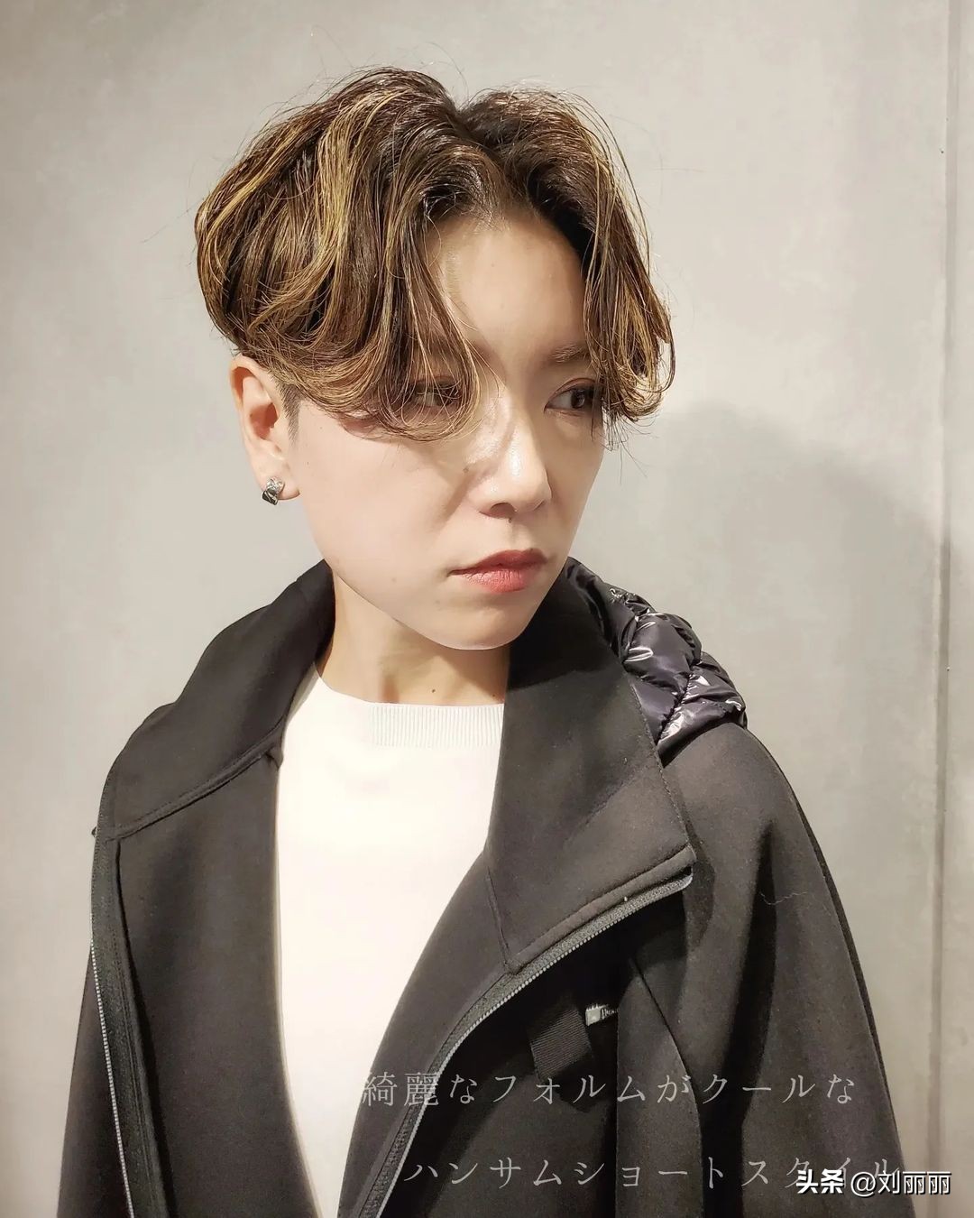 梨花头大波浪中长波波头发型图片,波波头怎么才能弄成大波浪