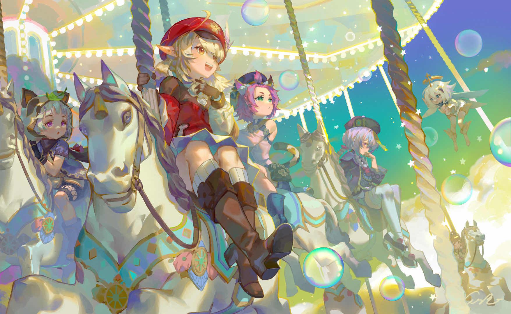 魅力这么大?可莉成各大高校招生广告,985211还要互抢生意