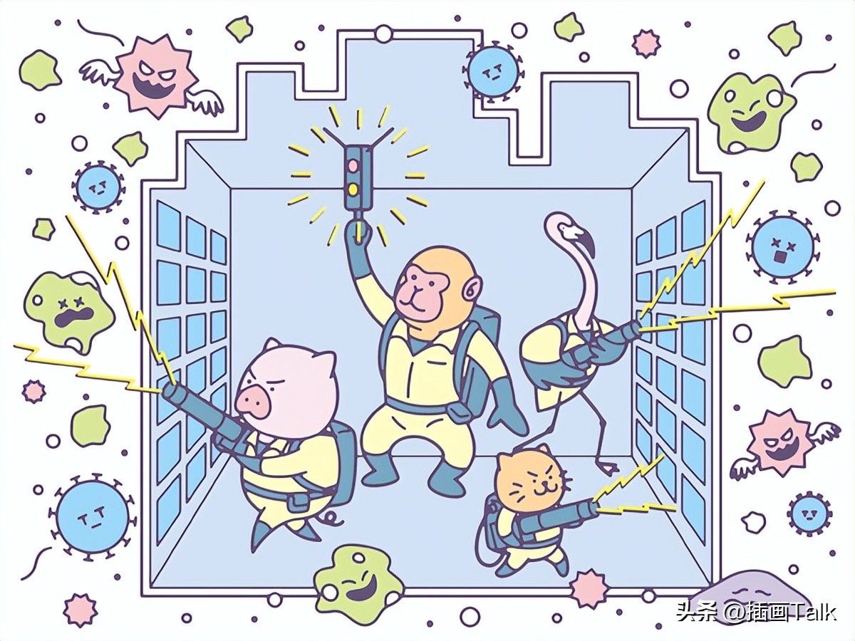 日本插画师tatsurokiuchi作品特点,日本100位插画师插画图集