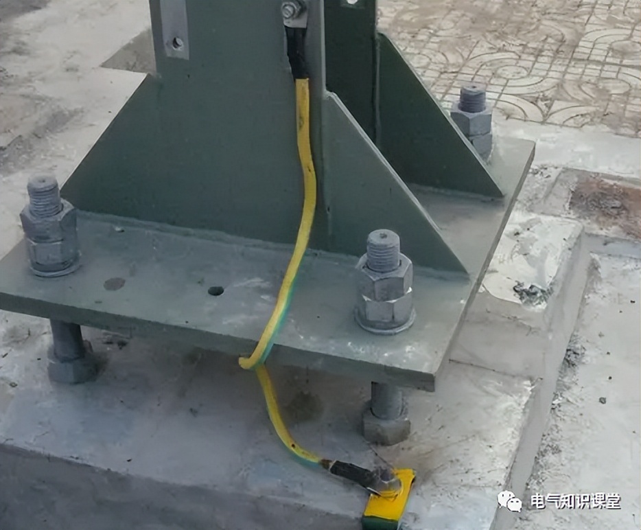 变电站配电室接地线工艺方法图,配电站变压器接地