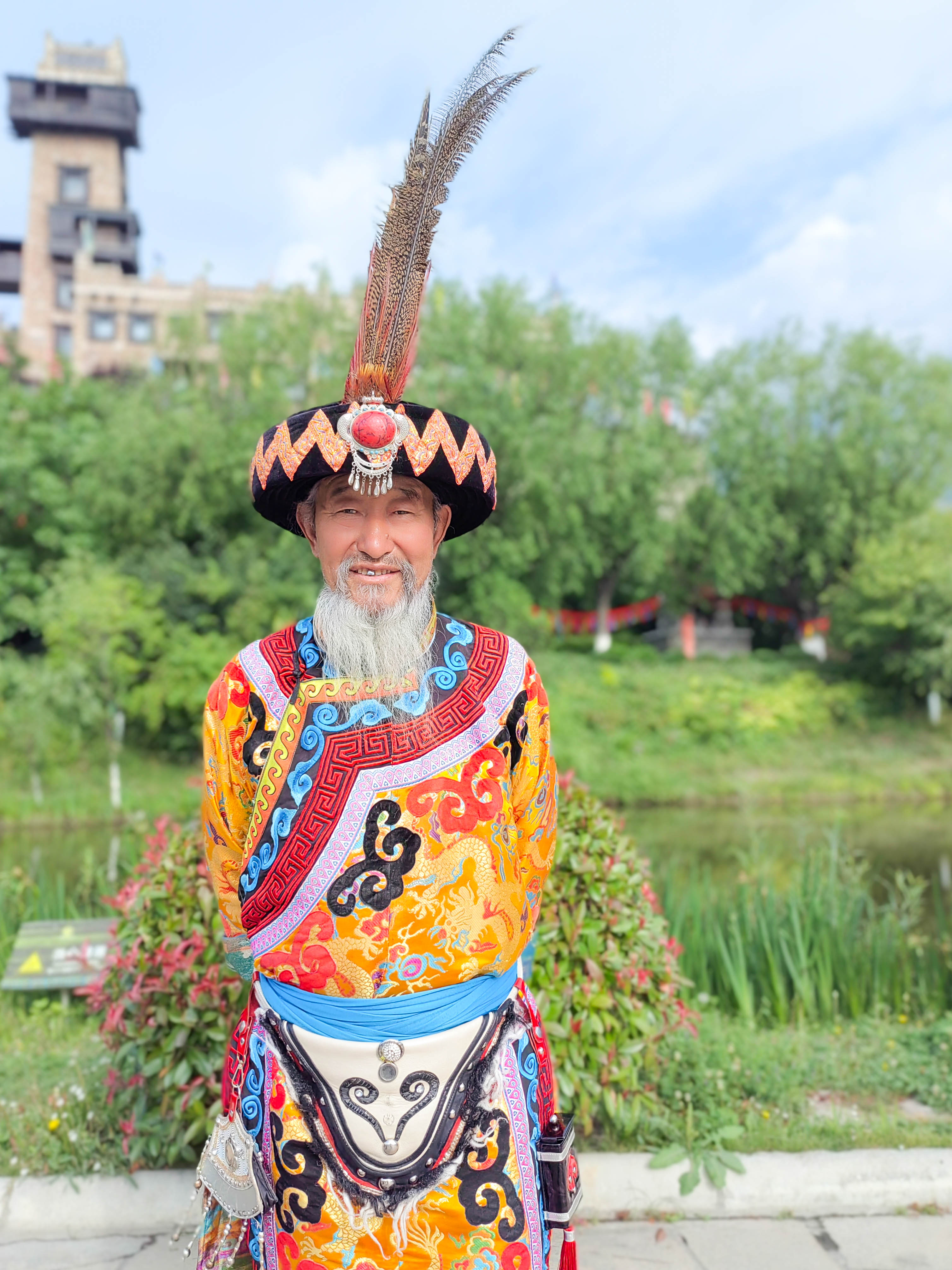 羌族云朵上的舞者,歌曲云朵上的羌族