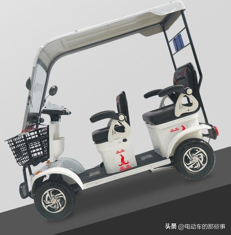 凤凰H6四轮电动车测评:自带雨棚,智能控速,适合60~80岁老年人