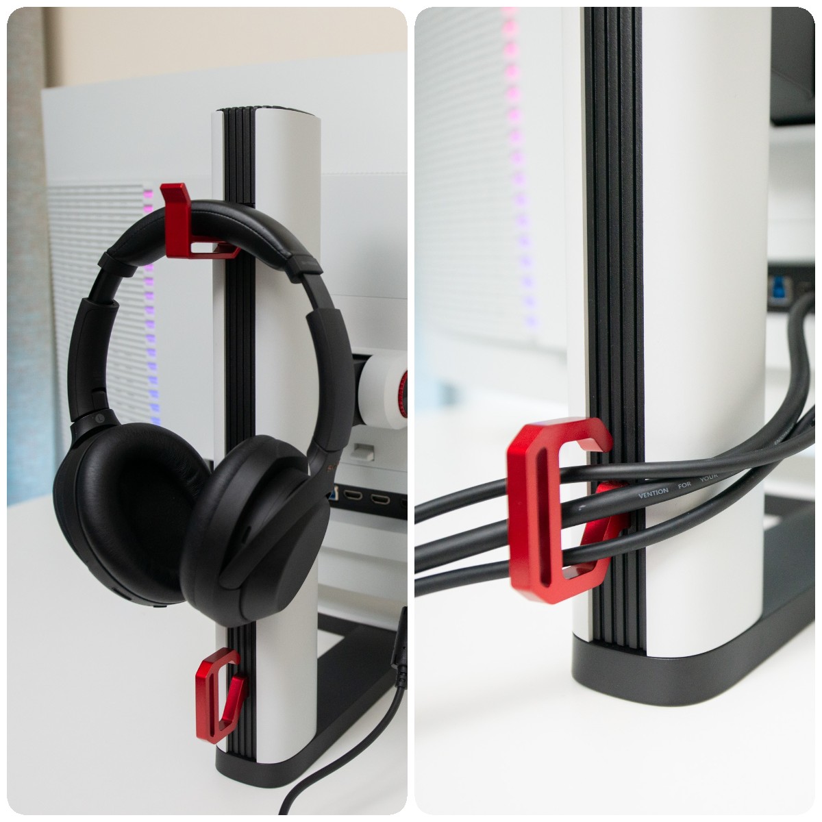 带扬声器和麦克风的显示器,带喇叭和麦克风的显示器