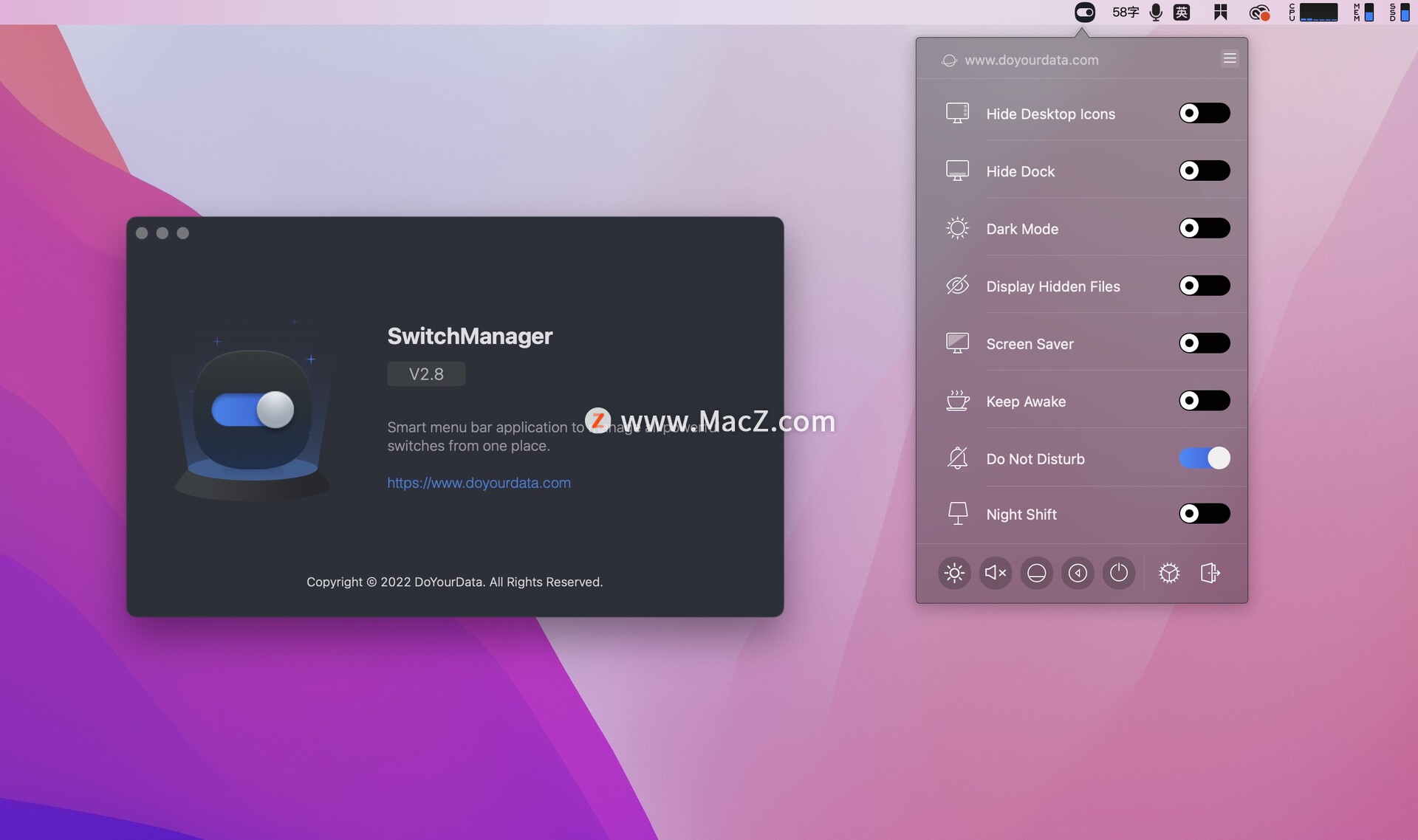 mac底部菜单栏设置软件,推荐几款最适合你的mac菜单栏软件
