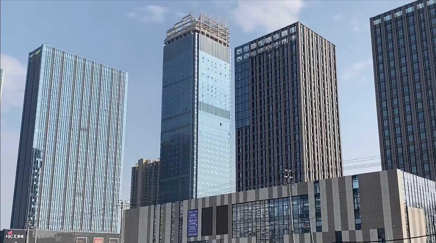 安徽合肥在建超高地标——由祥源城引领,恒大宝能摩天项目成遗憾