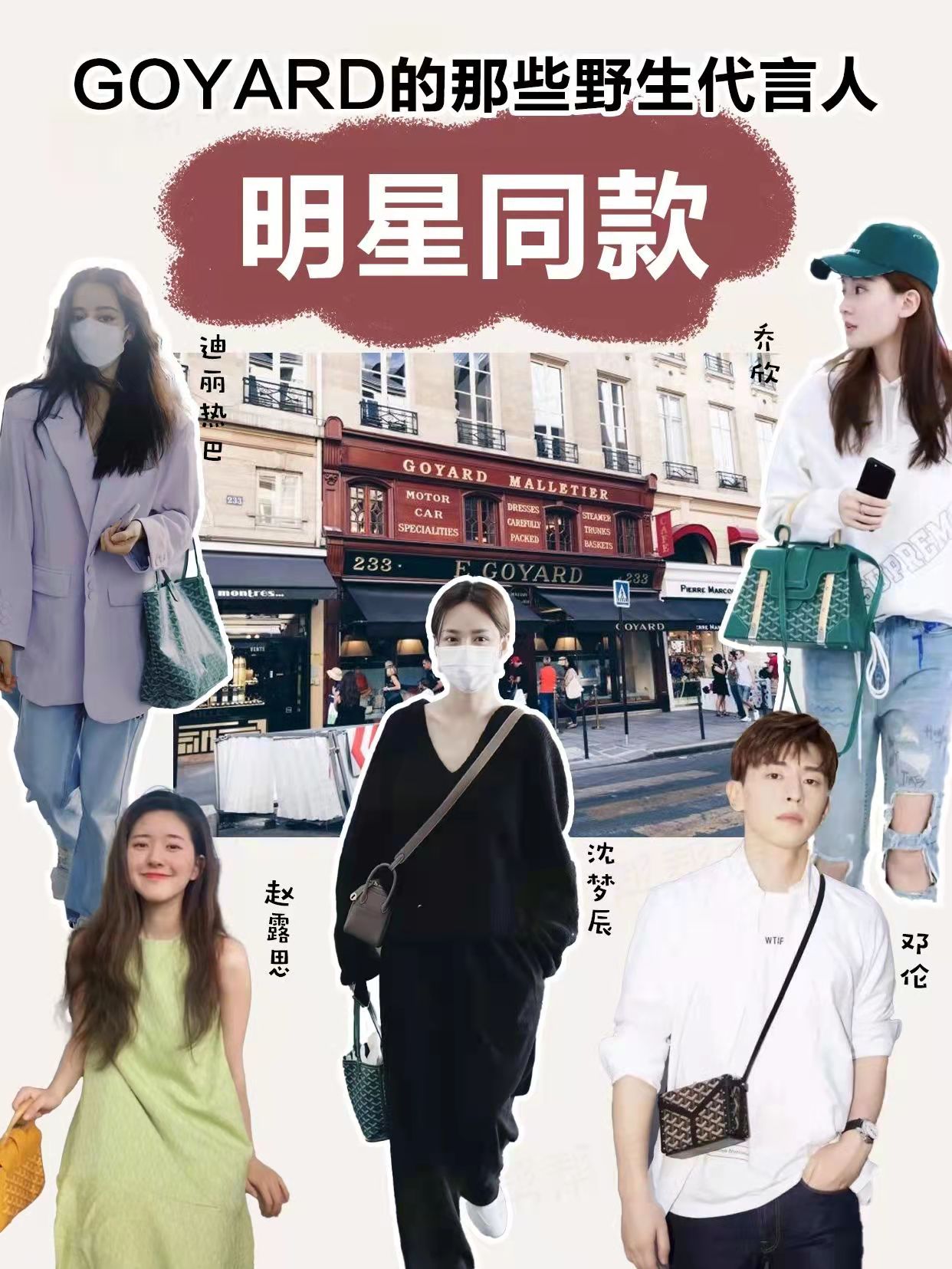 什么人喜欢背goyard,为什么明星都喜欢lv