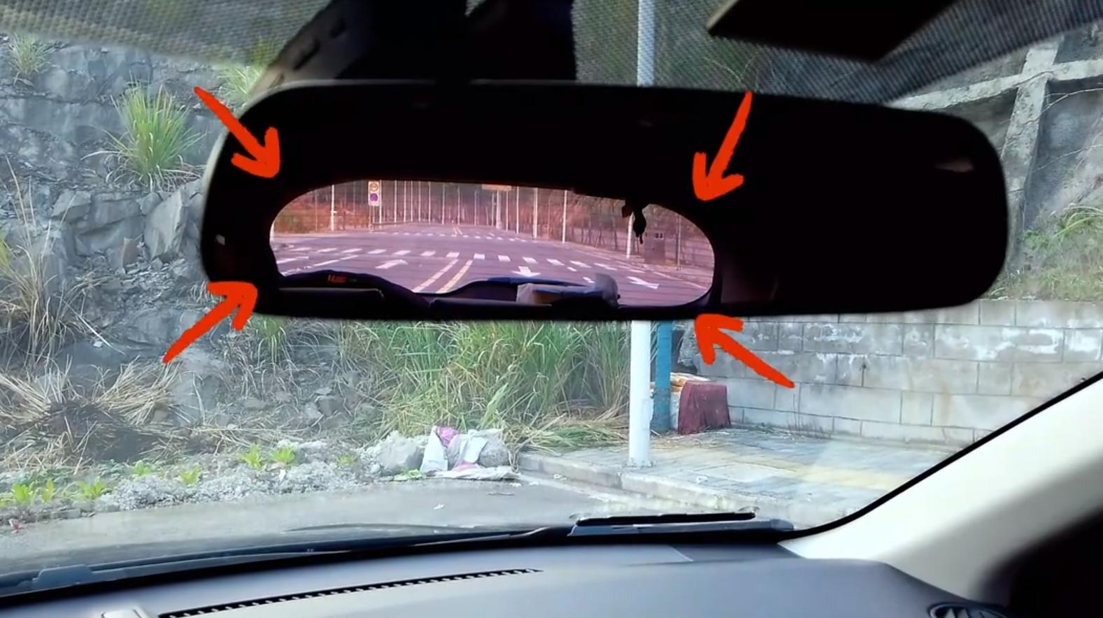 你真的会使用中央后视镜吗,汽车后视镜盲区怎么调节