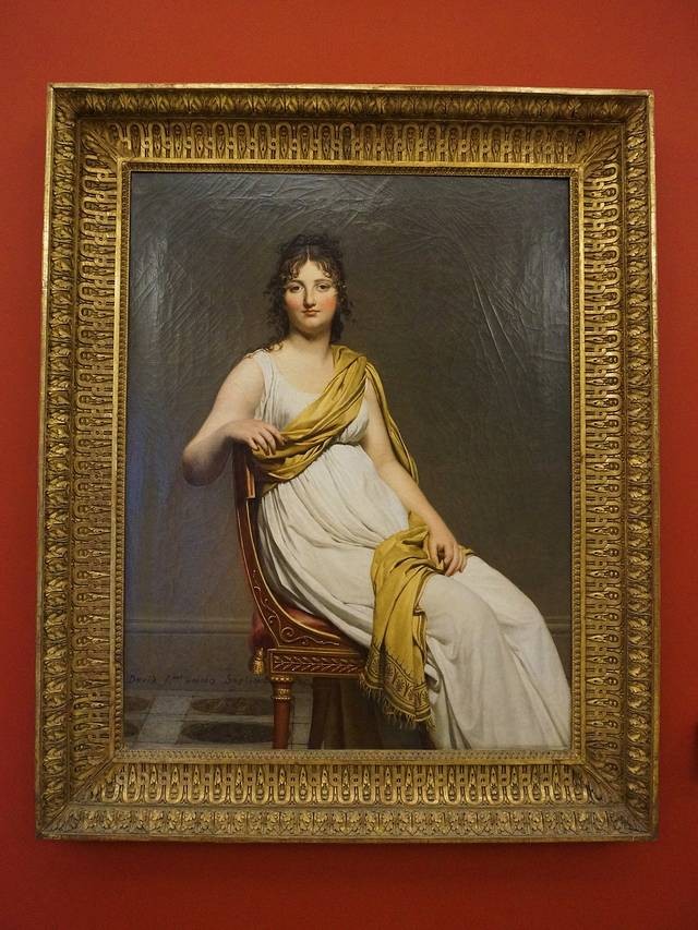 法国卢浮宫绘画简介,法国巴黎的卢浮宫有什么画作