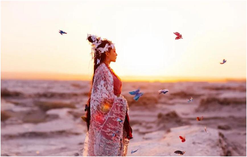 95后女孩模仿山海经,95后女孩仿西游记女妖