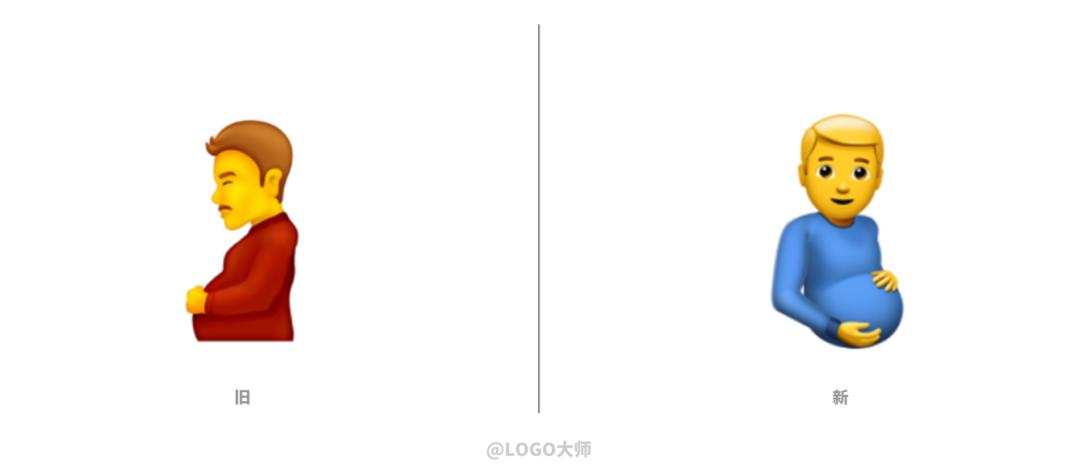 苹果emoji表情恶搞,苹果新增大肚子表情在哪