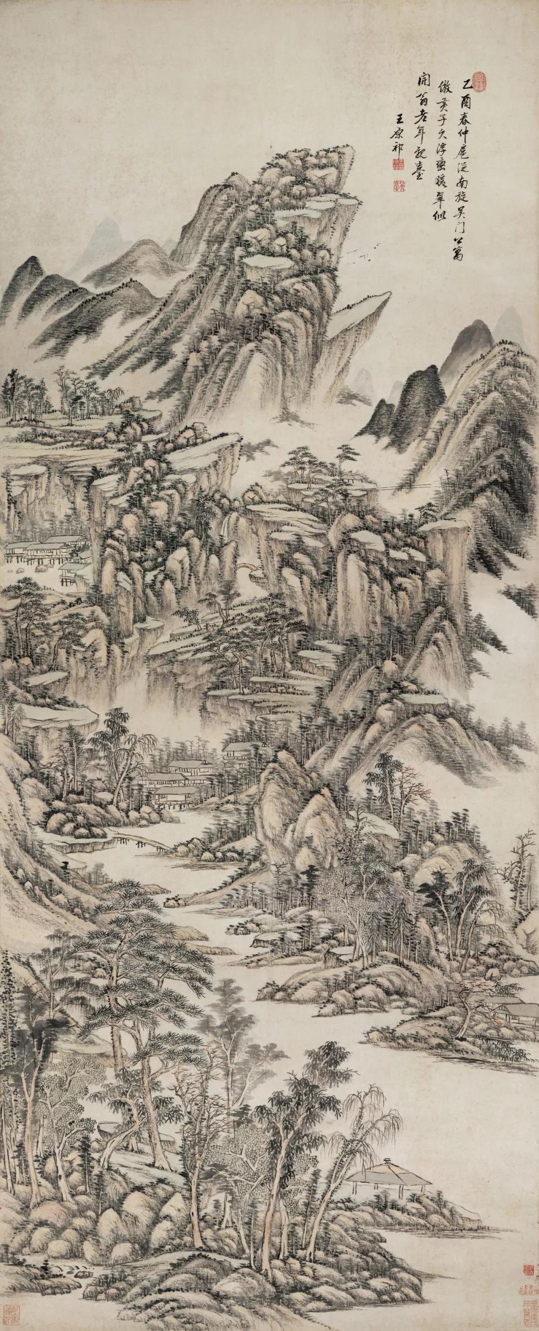 四王山水技法,四王山水的特点