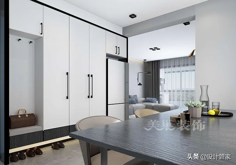 2022流行进门高级玄关设计,进门玄关设计2024最新款